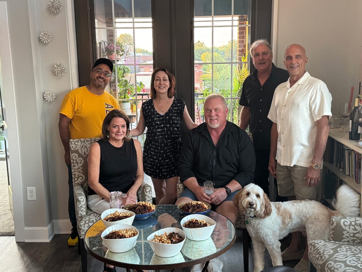 Kathryn's first Taist dinner party